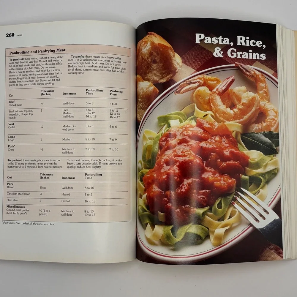 Better Homes and Gardens New Cook Book 1989 Plaid Binder Vintage Paperback
